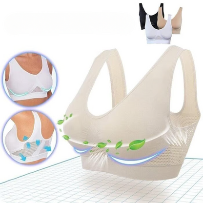 Sujetador transpirable