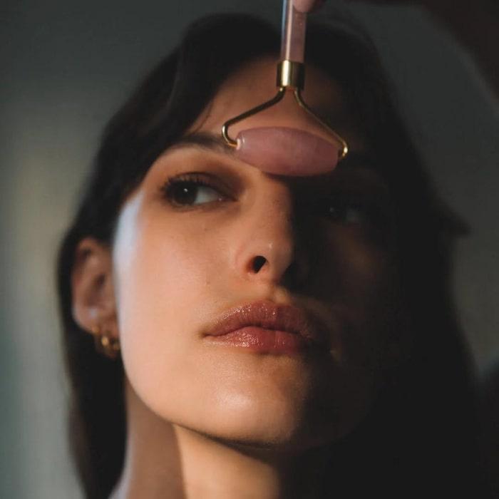 RODILLO DE CUARZO ROSA