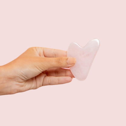 GUA SHA CUARZO ROSA