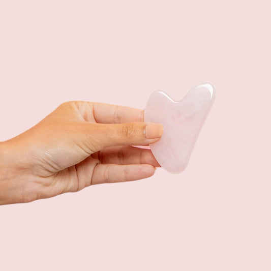 GUA SHA CUARZO ROSA